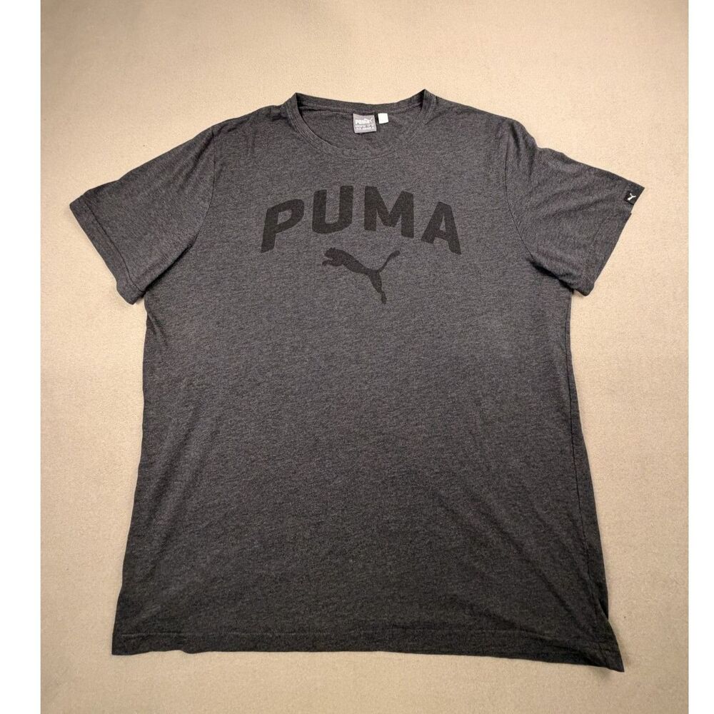 PUMA Men's XL Graphics T-Shirt charcoal gray